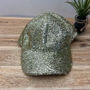 Collection Eighteen Gold Baseball Christmas Cap